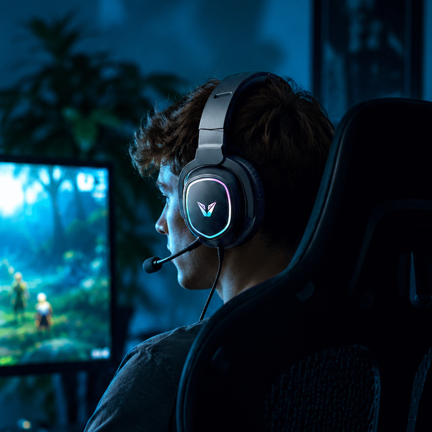 VX Gaming Thunder series Gaming Headset RGB - image 5