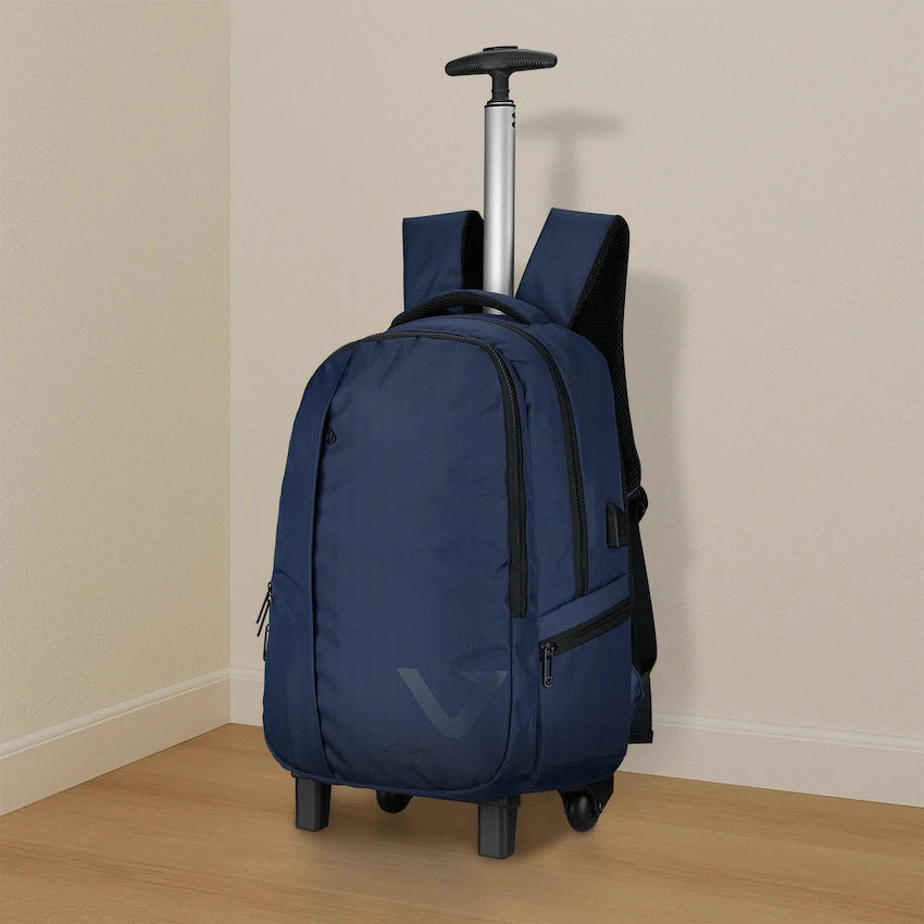 Volkano Midtown Trolley Backpack - Navy - image 5
