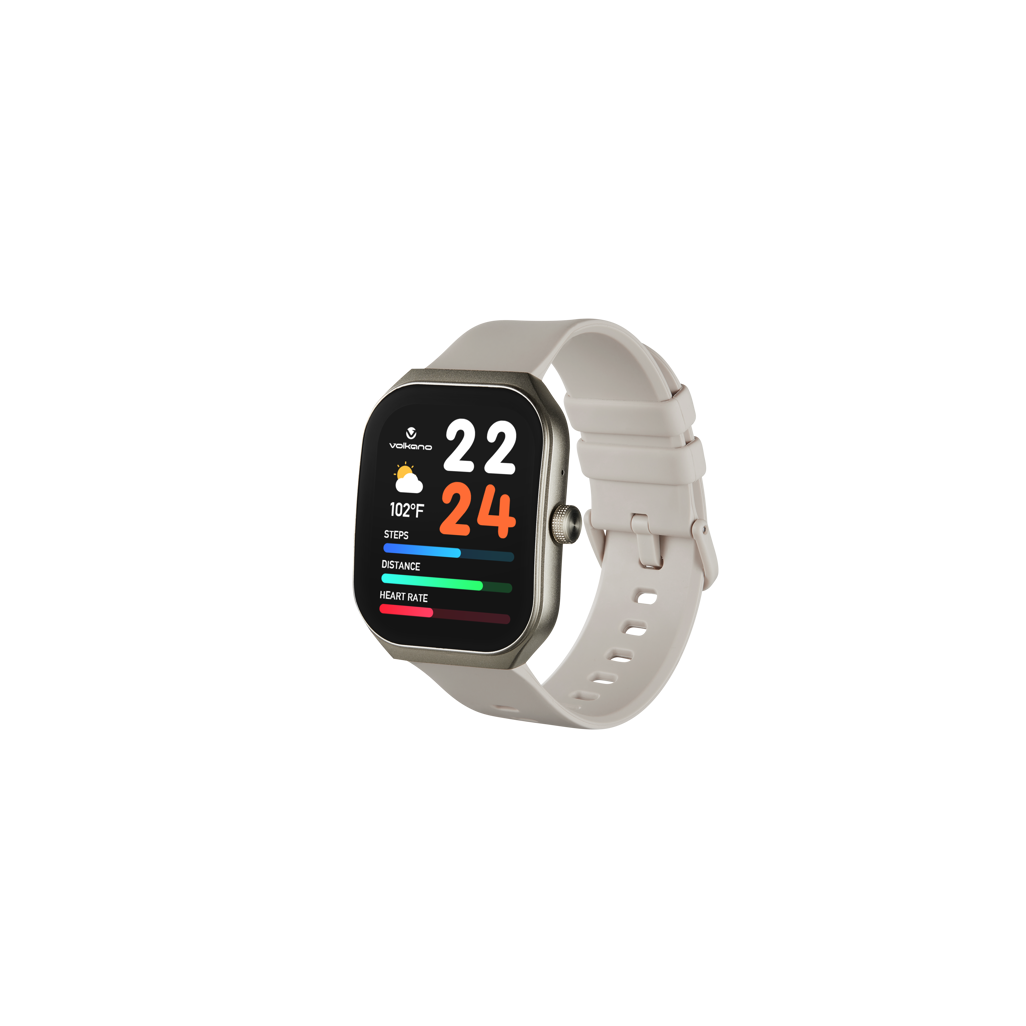 Volkano Spirit Series Smart Watch - Starlight Silver