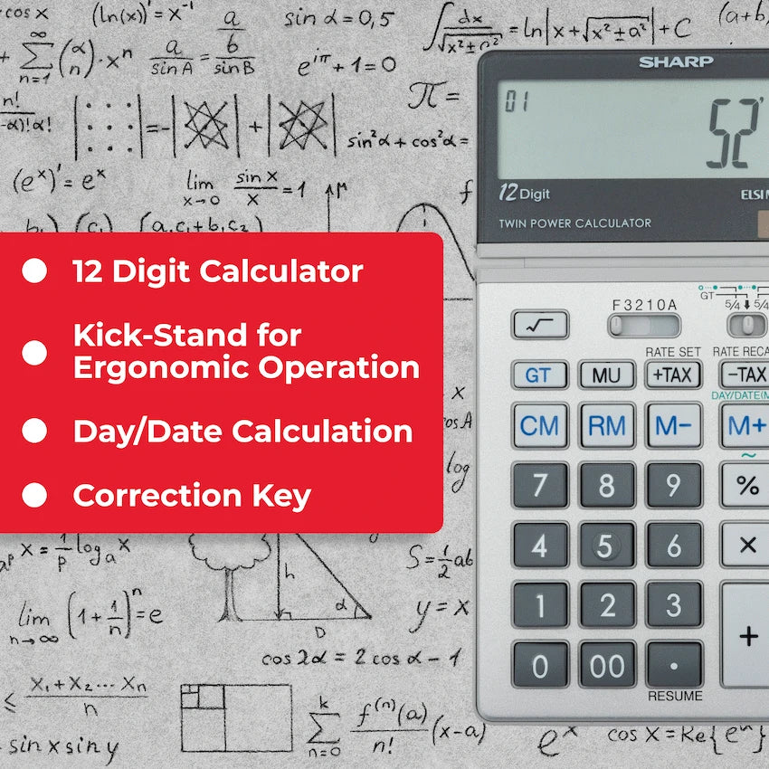 Sharp EL387V Multi-Function Calculator - image 5