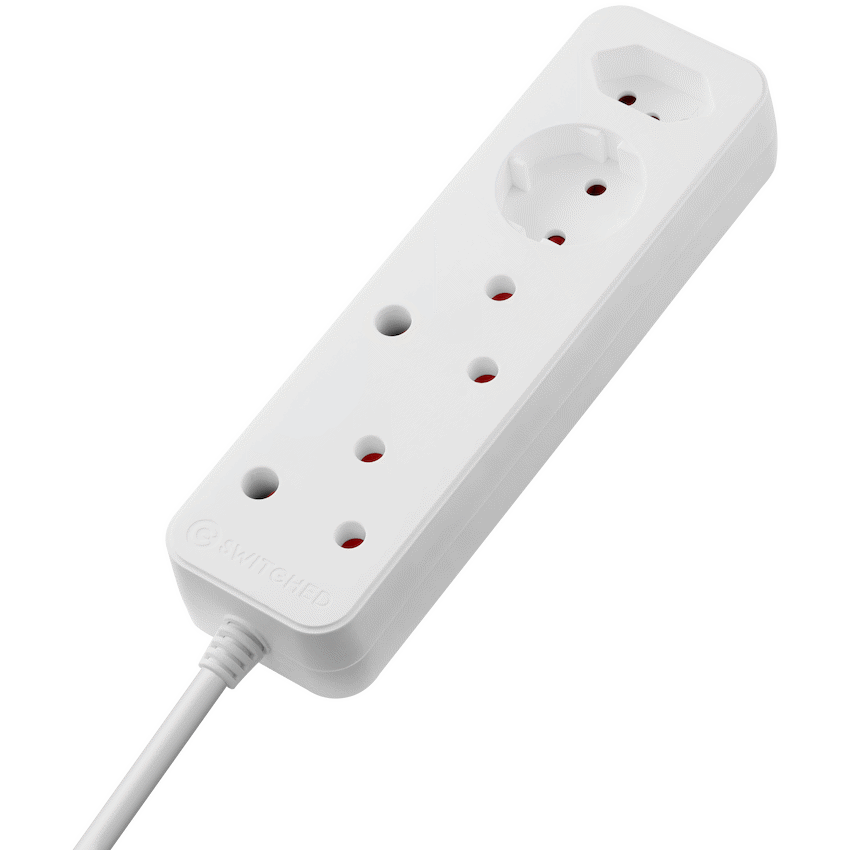 Switched High Surge 4-Way Multiplug 0.5m 1140J - image 5