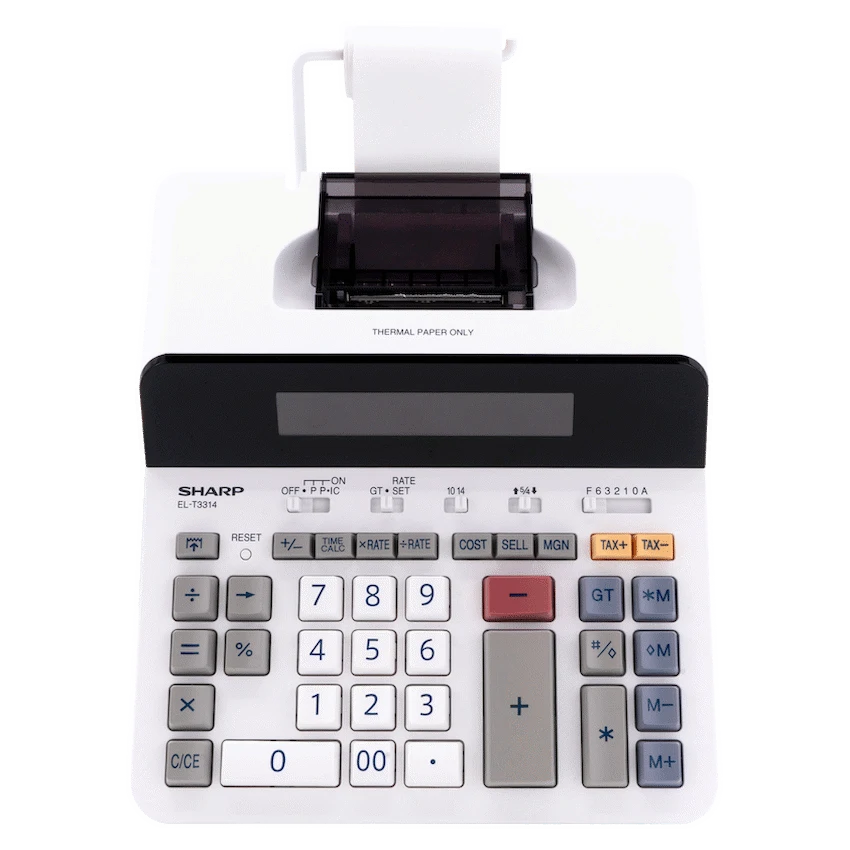 Sharp EL-T3314 Printing Calculator - image 5