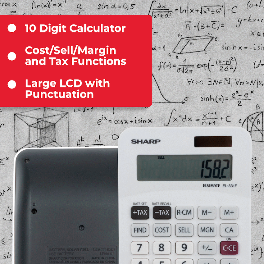 Sharp EL331F Calculator - image 5