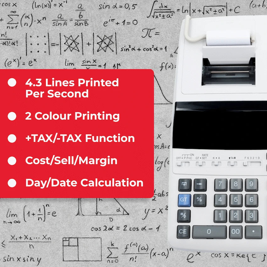 Sharp EL-2607V Premium Fast Printer Calculator AC Powered - image 5