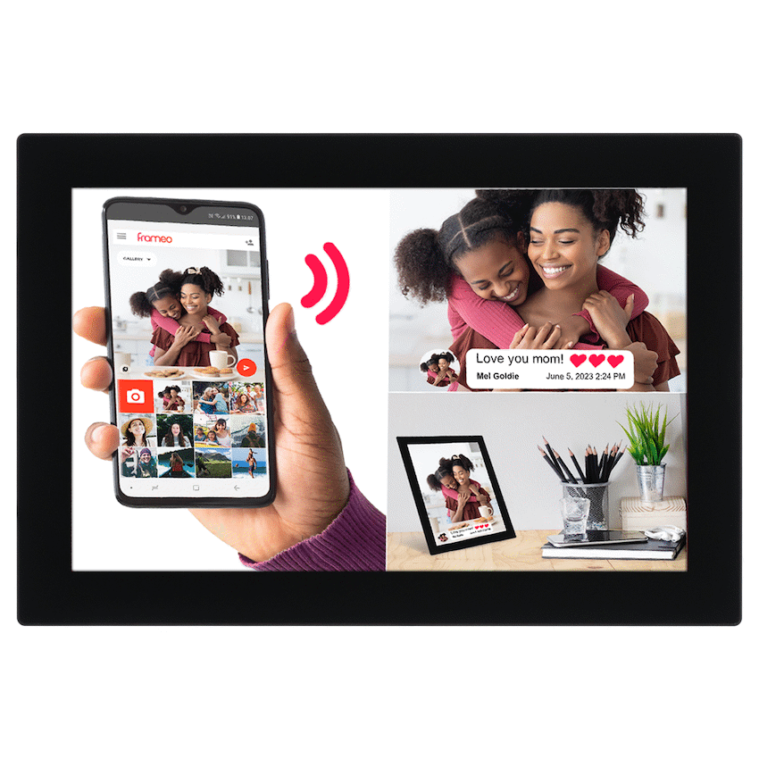 Volkano Scene Series 10.1" Smart Calendar And Digital Photo Frame with Built-In Frameo Software - image 5