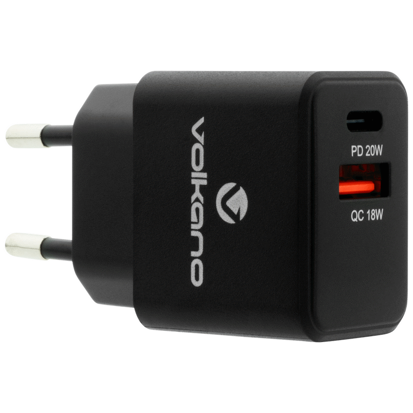 Volkano On-the-Go USB + Type-C 20w PD Wall Charger - image 5