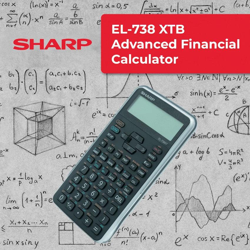 Sharp EL-738 XTB - Advanced Financial Calculator NEW DESIGN - image 5