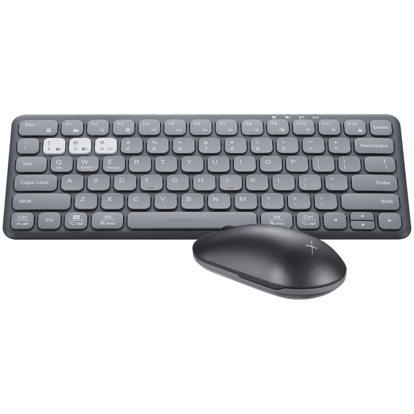 VolkanoX Blaze Bluetooth Wireless Keyboard and Mouse Combo - Graphite - image 5