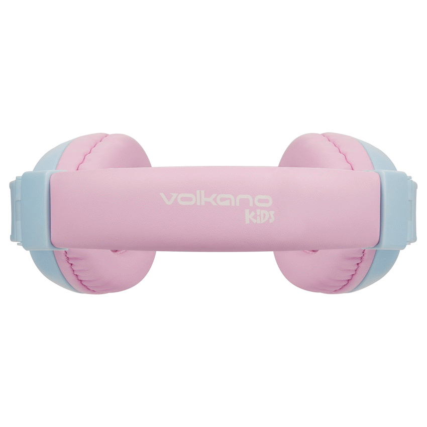 Volkano Sidekick Series Wired Kiddies Headphones with Share Port - Lavender/Light Blue - image 5