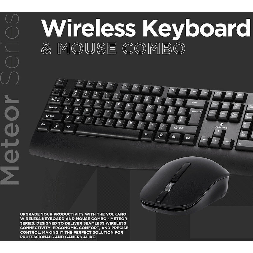 Volkano Meteor Wireless Keyboard and Mouse Combo - image 5