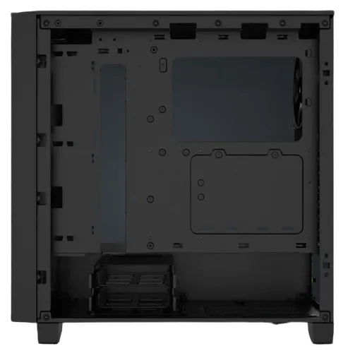 3000D AIRFLOW Black Mid-Tower PC Case; 2x 3.5'' |  2x 2.5'' Drive Bays; Up to 360mm Radiator compatible; 2x 120mm fan incl - image 15
