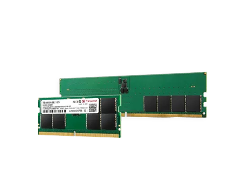 TRANSCEND 32GB DDR5-5600 Embedded Unbuffered NOTEBOOK SO-DIMM 2RX8 CL46  (2Gx8)x16