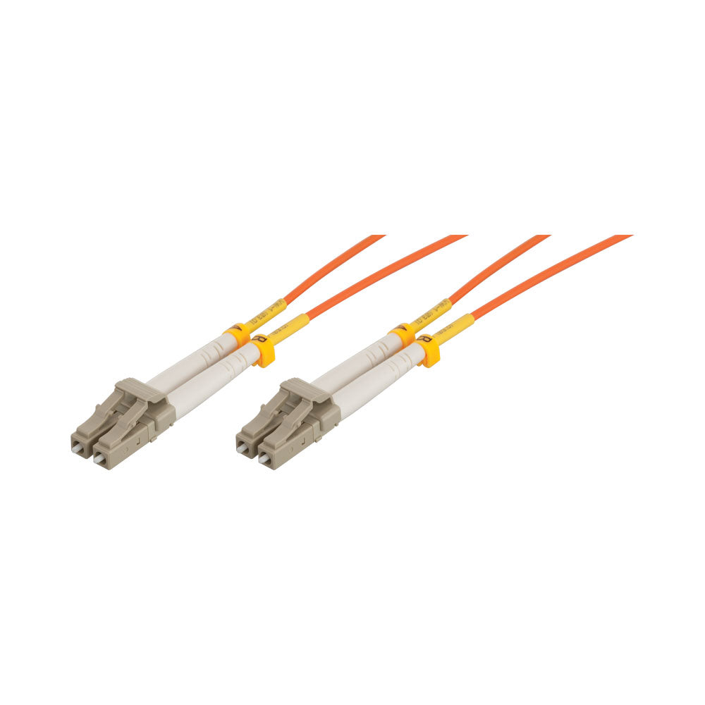 FIBRE 10M DUPLEX LC/LC MULTI MODE (50/125) LSOH CABLE