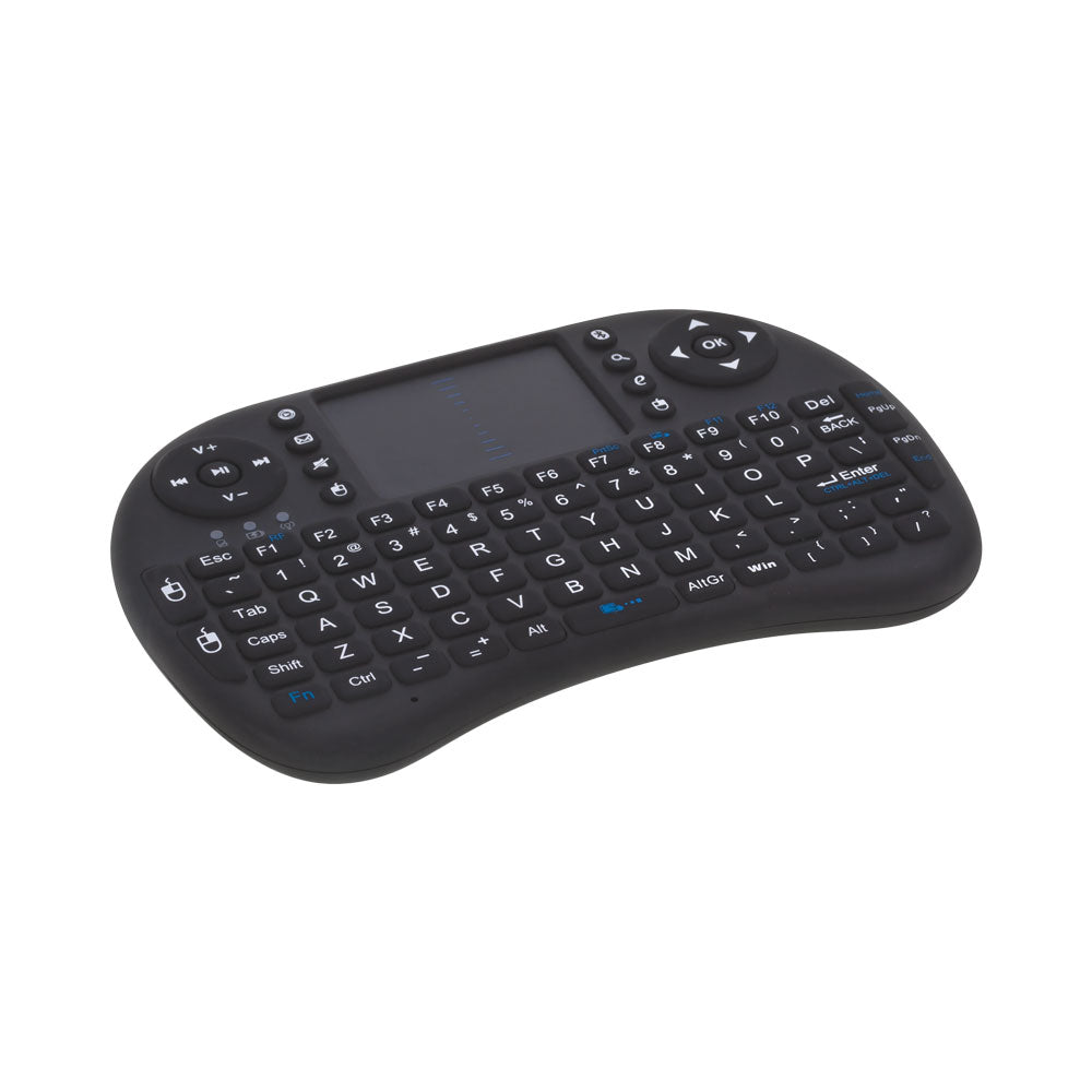 ZOWEETEK 92-KEY TOUCH-PAD 2.4GHZ WIRELESS MINI KEYBOARD