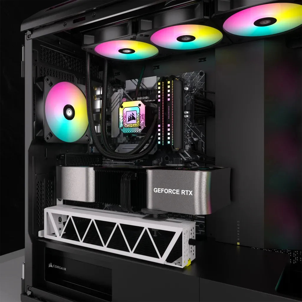GPU Anti-Sag Bracket; White - image 7