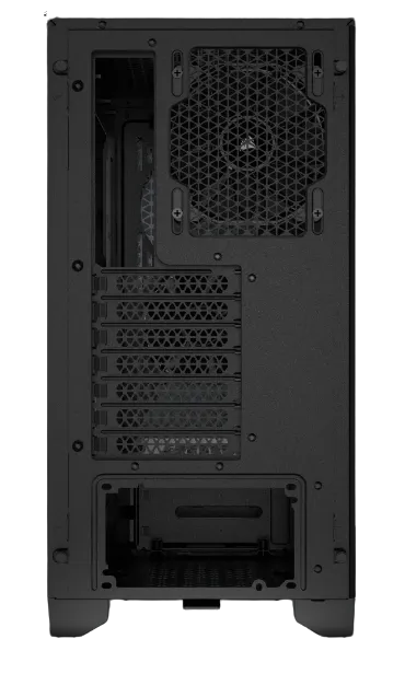 3000D AIRFLOW Black Mid-Tower PC Case; 2x 3.5'' |  2x 2.5'' Drive Bays; Up to 360mm Radiator compatible; 2x 120mm fan incl - image 18