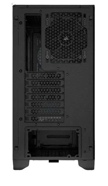 3000D AIRFLOW Black Mid-Tower PC Case; 2x 3.5'' |  2x 2.5'' Drive Bays; Up to 360mm Radiator compatible; 2x 120mm fan incl - image 17