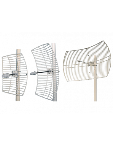 5GHz - Grid Antenna - 26 dBi, Wideband (5150-5850) Beamwidth 6H, 9V