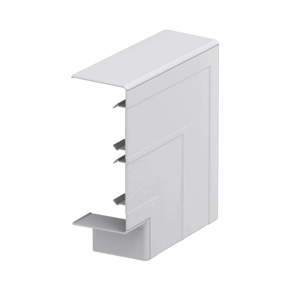 O-LINE-OBO FLAT CLIP-ON VERTICAL BEND/ELBOW GREY