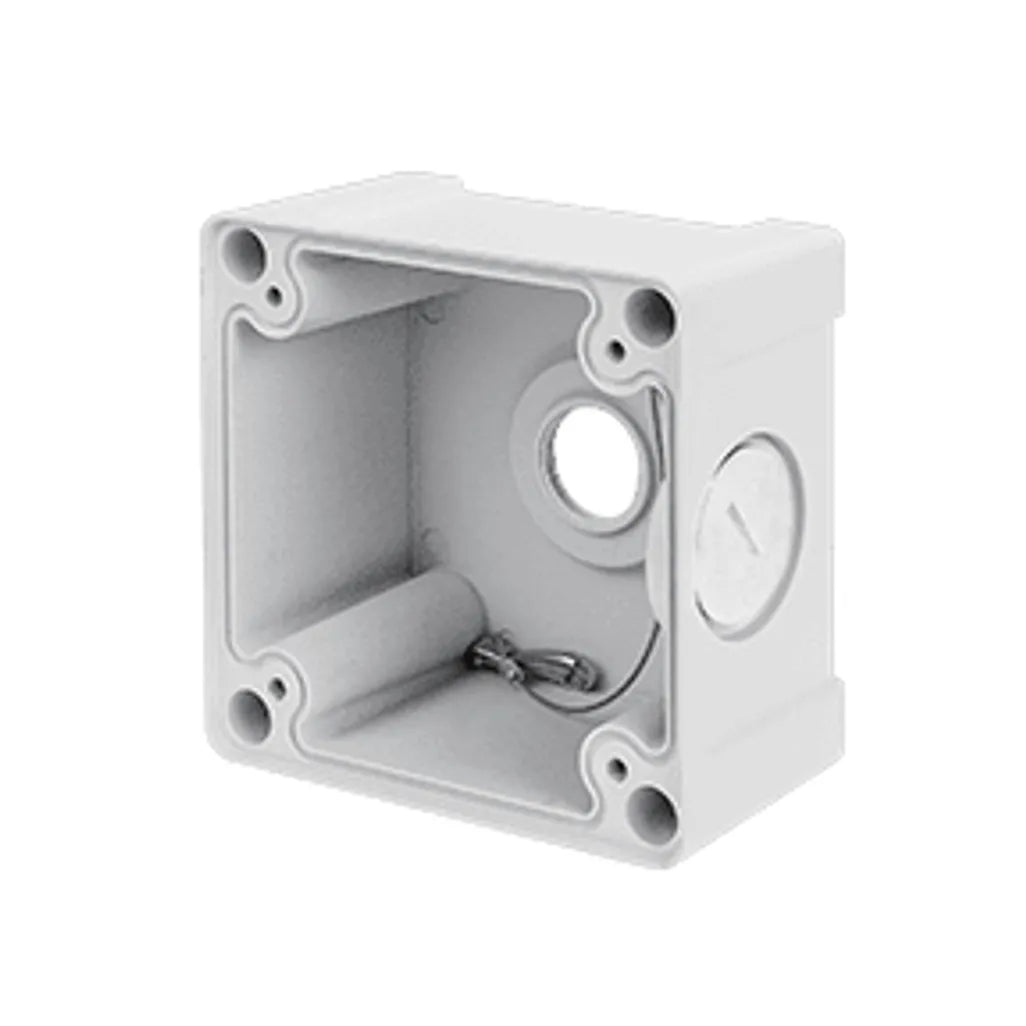 VIVOTEK AM-719, Junction box, White, Vivotek, IB9365-EHT, IB9365-HT, IB9367-EHT, IB9367-HT, IB9367-H, IB8377-EHT, IB8377-HT, AM-218, AM-312,..., Aluminium, 122 mm
