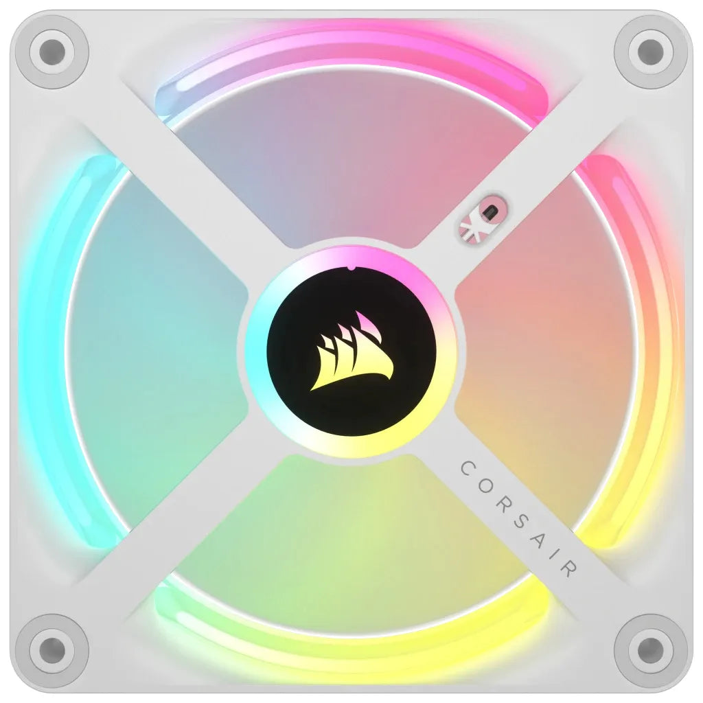 Corsair iCUE LINK QX120 RGB 120mm PWM Fan Expansion Kit - White - image 9