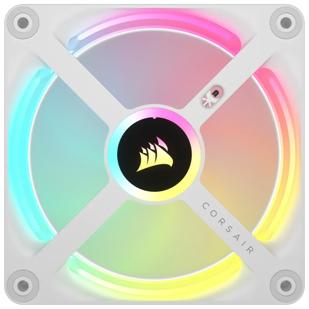 Corsair iCUE LINK QX120 RGB 120mm PWM Fan Expansion Kit - White - image 10