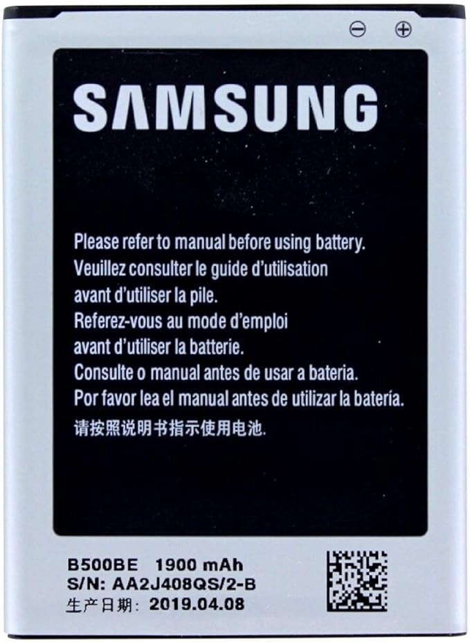 Samsung B500BE NFC/LTE 1900mAh Battery for Galaxy S4 Mini - Black (4 Terminals)