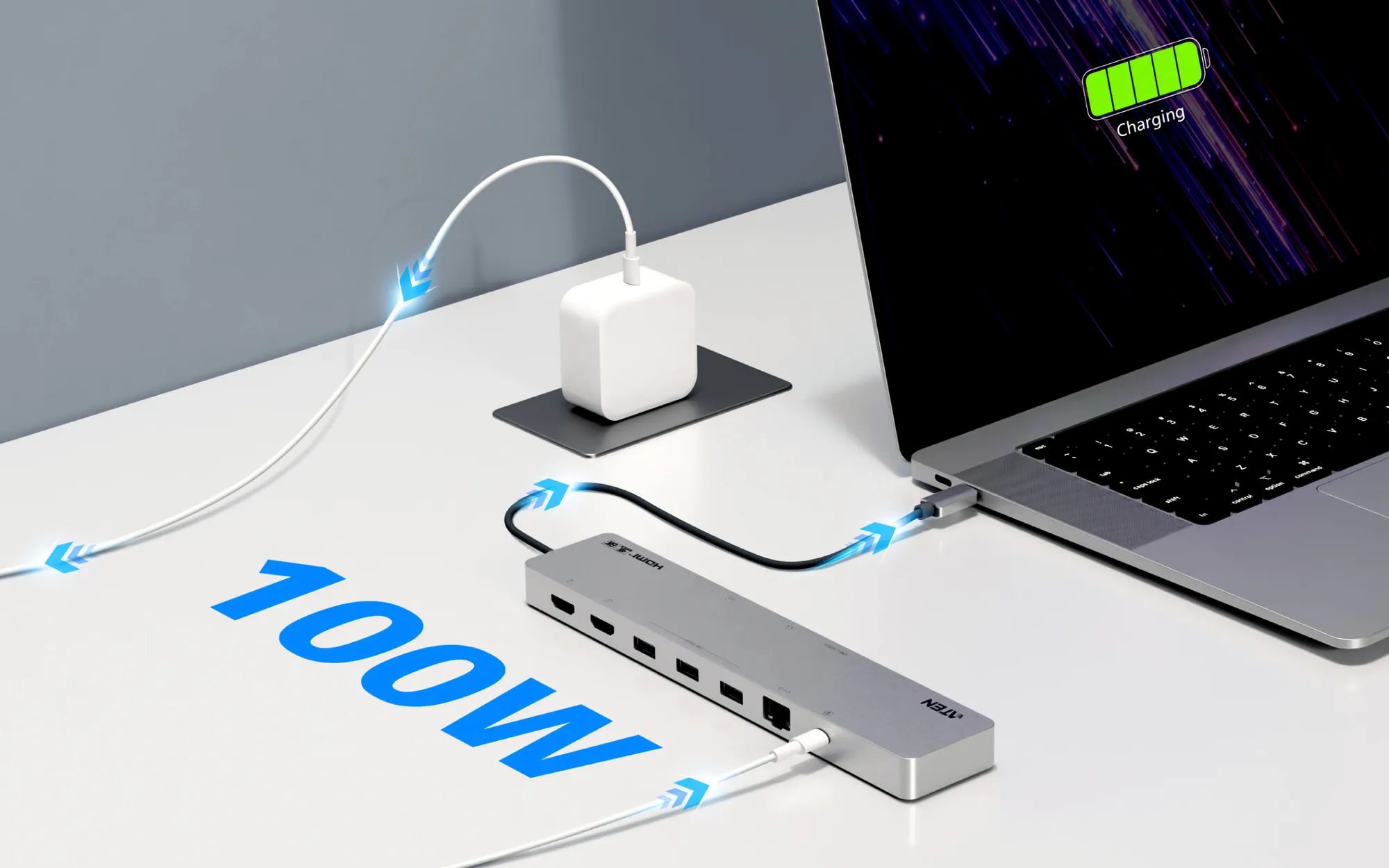 USB-C Multiport Dock with Power Pass-Through - image 5