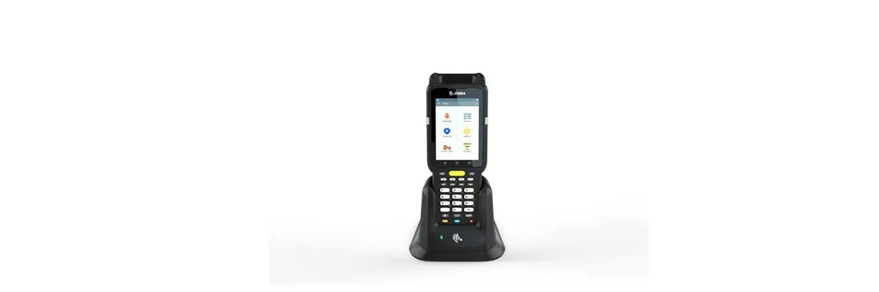 MC3330R UHF RFID GUN; CIRCULAR ANTENNA; 802.11 A/B/G/N/AC; SE4750SR 2D IMAGER W/ LED AIMER; 29 KEY; 2X BATTERY; GMS; 4GB RAM / 3 - image 8