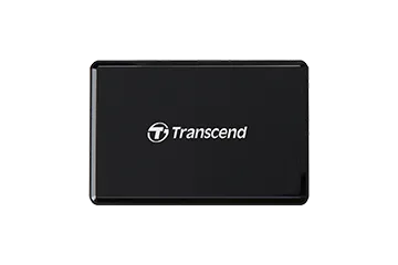 TRANSCEND USB3.1 UHS-II MULTICARD READER - BLACK - image 2