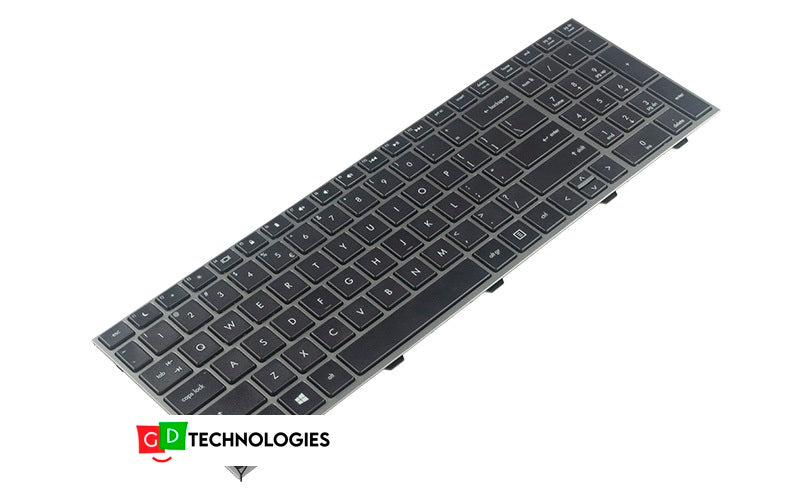 HP PROBOOK 4540S REPLACEMENT KEYBOARD WITH FRAME GREY