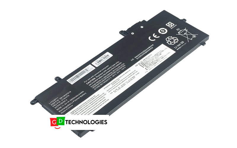 LENOVO THINKPAD X280 11.4V 3900MAH/44WH REPLACEMENT BATTERY