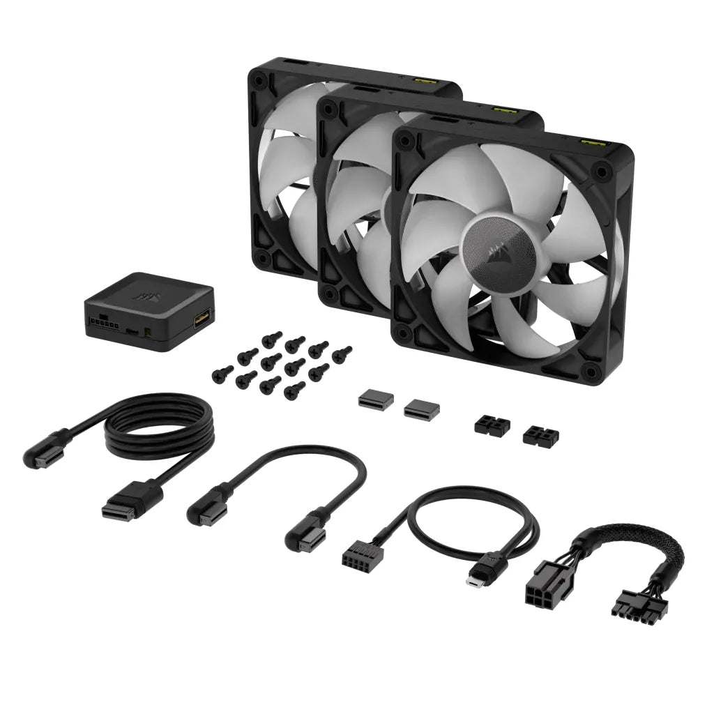 Corsair RX RGB Series; iCUE LINK RX120 RGB; 120mm Fan; Triple Pack - image 5