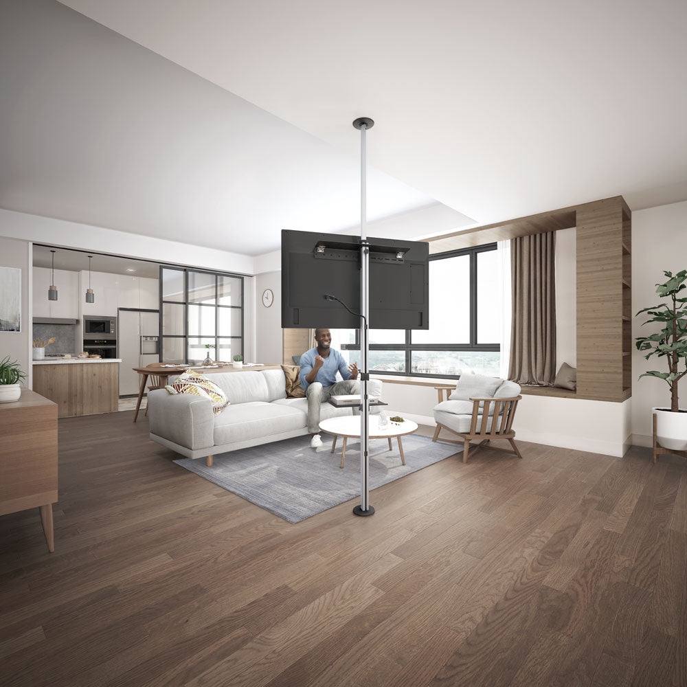 37 - 70 INCH PREMIUM FLOOR TO CEILING TV MOUNT BRACKET (LP63-46T)