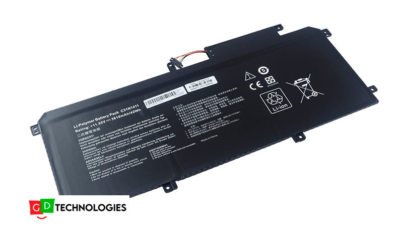 Asus Zenbook UX305CA 11.55v 3610mah/42wh Replacement Battery