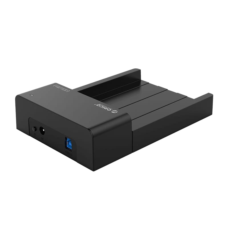 ORICO 1 Bay USB3.0 2.5″ / 3.5″ HDD|SSD Horizontal Dock – Black