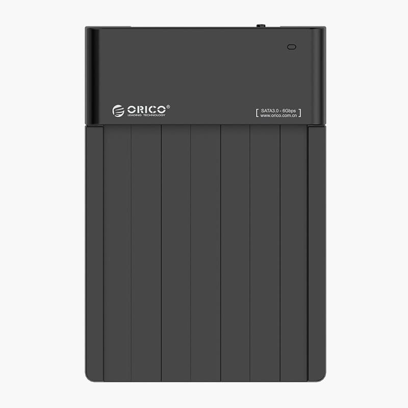 ORICO 1 Bay USB3.0 2.5″ / 3.5″ HDD|SSD Horizontal Dock – Black