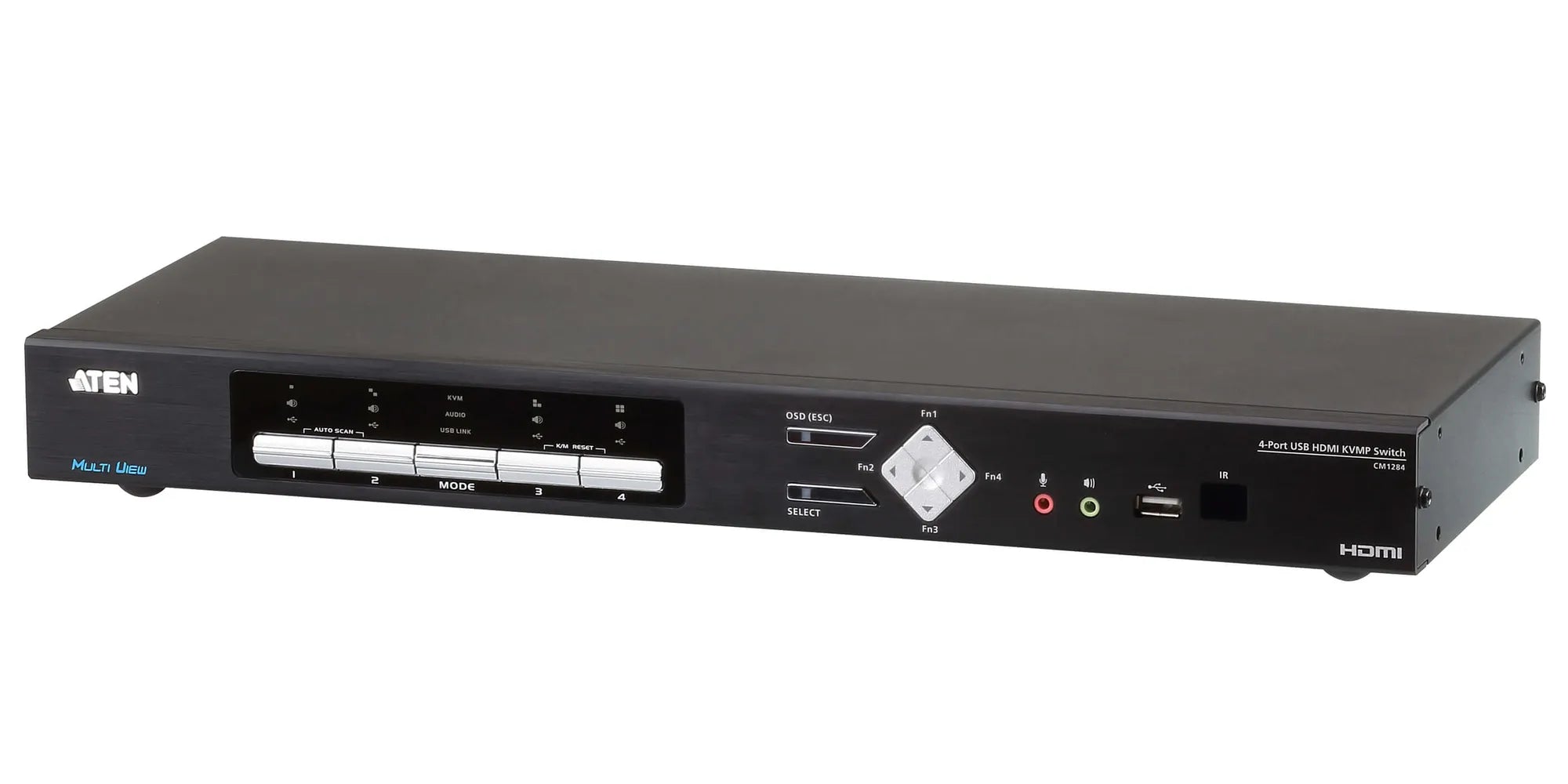 ATEN 4-Port USB HDMI Multi-View KVMP Switch. (inlc. cables & Rack kit) - image 6