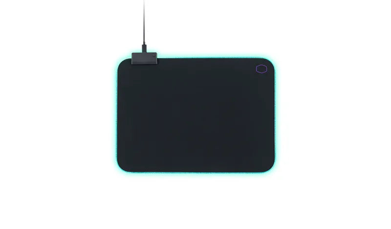 Cooler Master KeyBoard MP750 Medium Flexible RGB Mousepad; Smooth Surface; Thick RGB borders; Water Repellent Coating - image 2