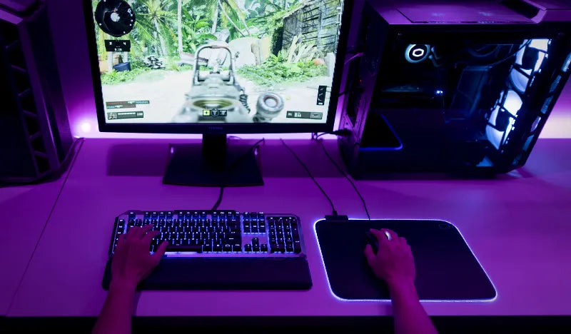 Cooler Master KeyBoard MP750 Large Flexible RGB Mousepad; Smooth Surface; Thick RGB borders; Water Repellent Coating - image 2
