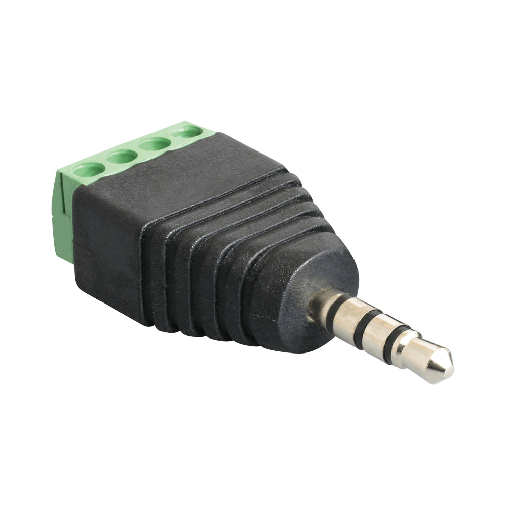DELOCK 3.5MM STEREO ADAP TERMINAL BLOCK 4P (65453)