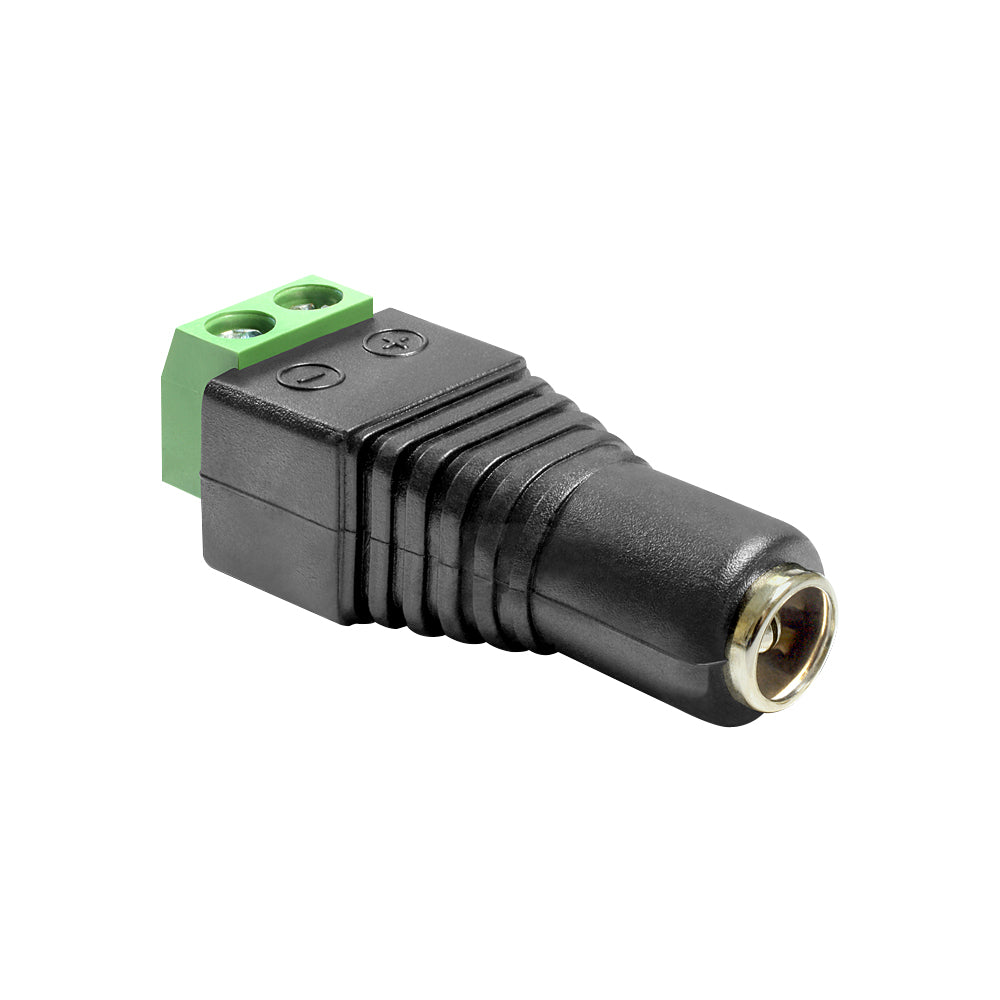 DELOCK DC 2.5 X 5.5MM F TERMINAL BLOCK (65485)