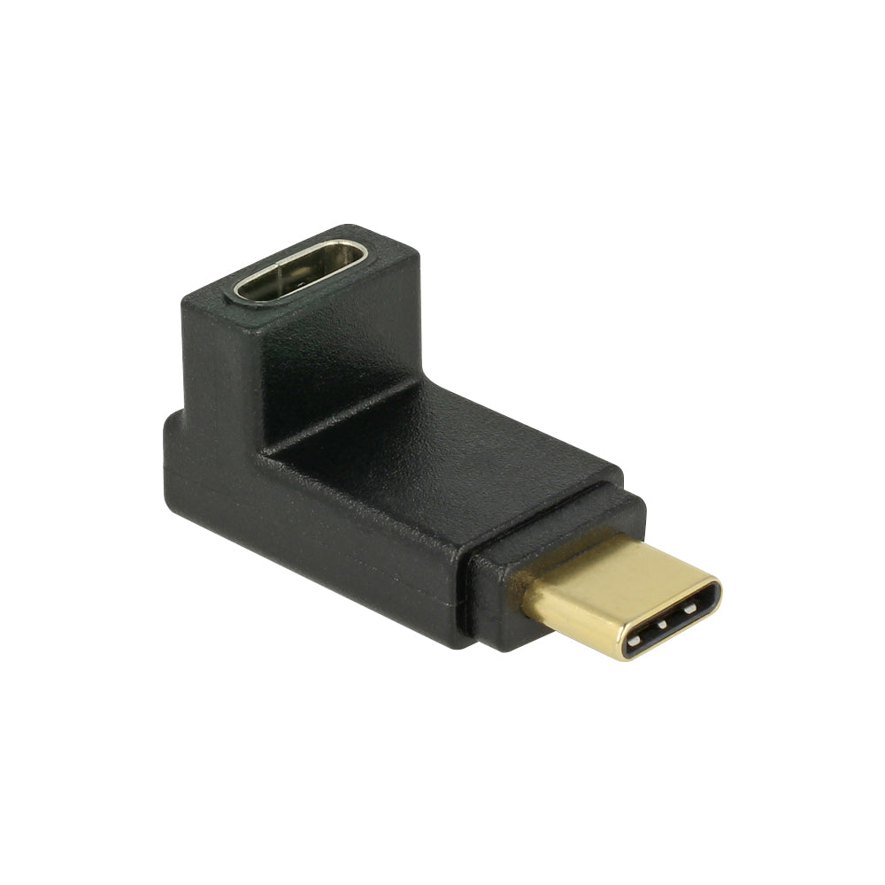 DELOCK USB 10 GBPS, USB TYPE-C M TO F ANGL UP/DOWN