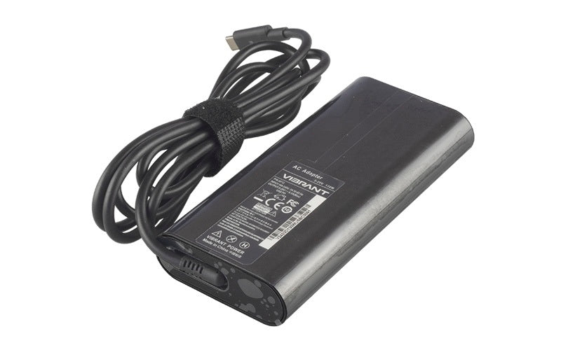 130W USB-C Charger for Dell XPS 15 9570 9575 2-in-1 Precision 3541 (oval Dell charger shape)