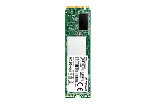 TRANSCEND 1TB MTE220S PCI-E GEN 3x4 NVMe M.2 2280 SSD 3D TLC with DRAM cache -3500 MB/s Read 3200 MB/s Write - 2200 TBW
