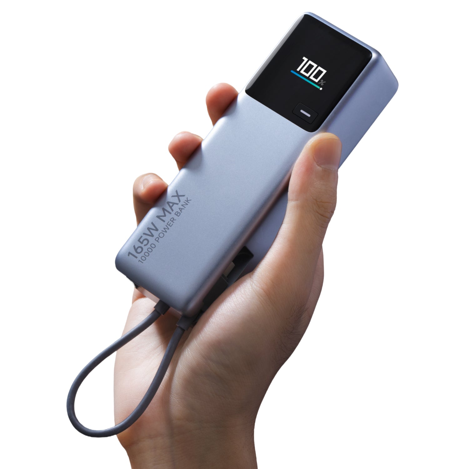 Xiaomi 165W Power Bank 10000mAh (Integrated Cable)-Silver – image 10