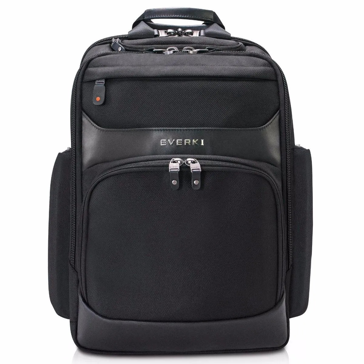 EVERKI ONYX BACKPACK | Fits up to 15.6 inch laptops | Black | Discreet RFID-safe pocket | Travel friendly | Opens 180° - image 8