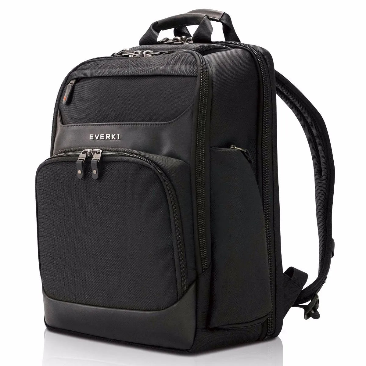 EVERKI ONYX BACKPACK | Fits up to 15.6 inch laptops | Black | Discreet RFID-safe pocket | Travel friendly | Opens 180 - image 17