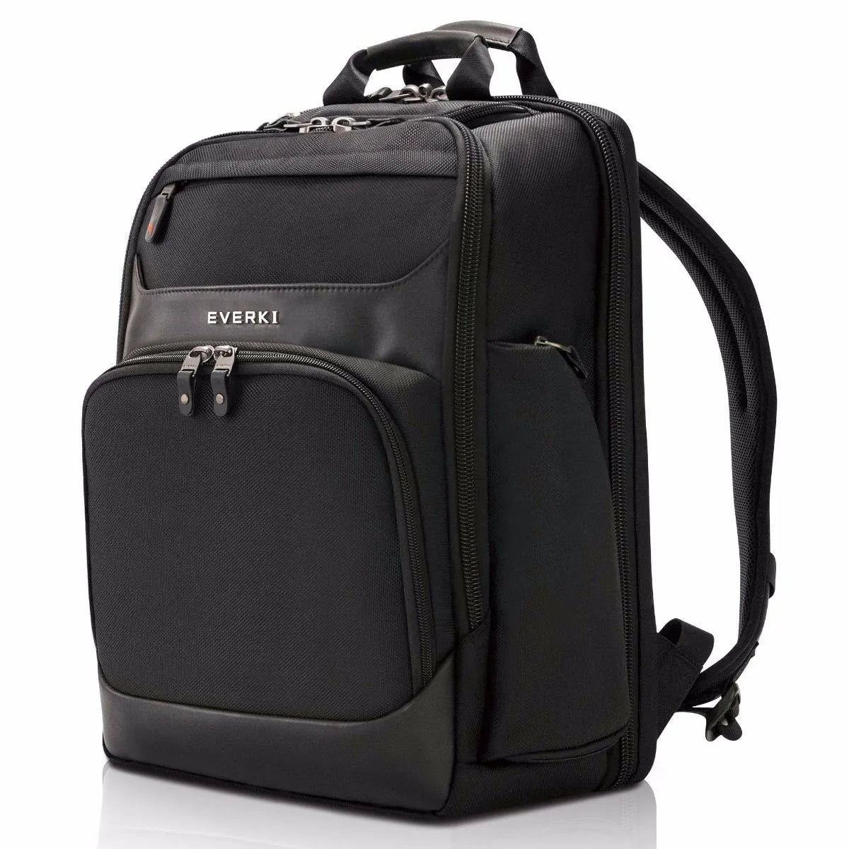 EVERKI ONYX BACKPACK | Fits up to 15.6 inch laptops | Black | Discreet RFID-safe pocket | Travel friendly | Opens 180° - image 18