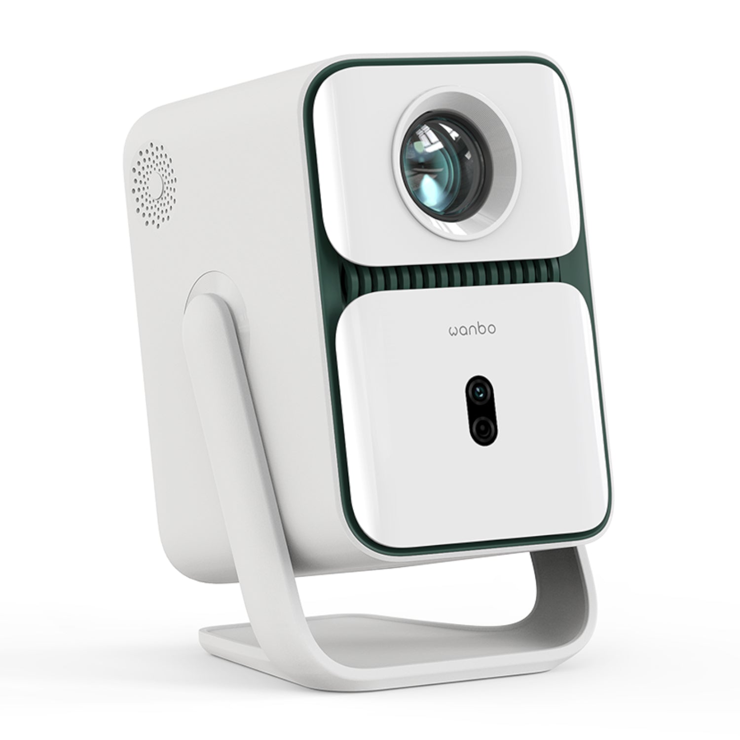 Wanbo T2 Ultra – 1080P 500ANSI Android 11 Smart Home Theatre Projector – White – image 2